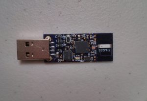 This is another board that used the laser cutter. It is a CC430 access point which uses the SON package from TI.